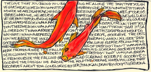 Red fishes