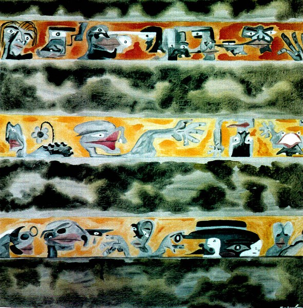 the three levels