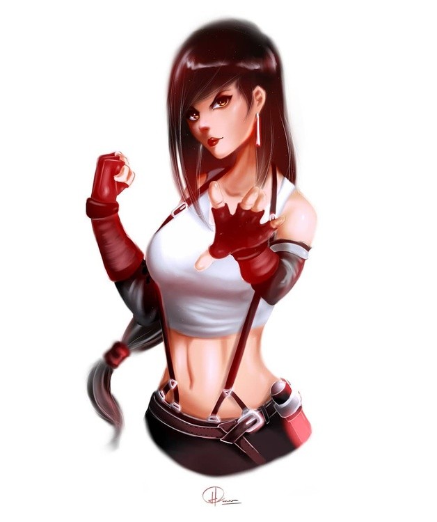Tiffa from Final Fantasy 7