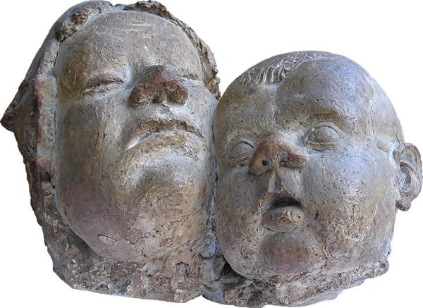 MOTHER AND CHILD 6 - SCULPTURE
