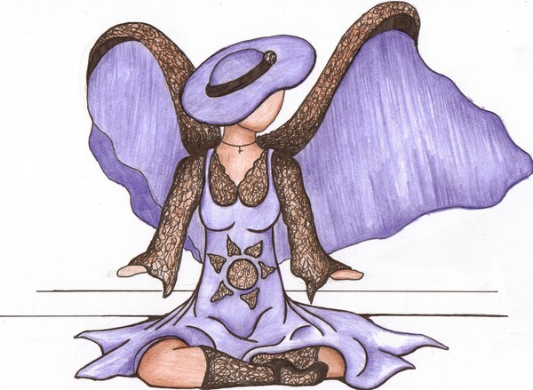 purple lace farie
