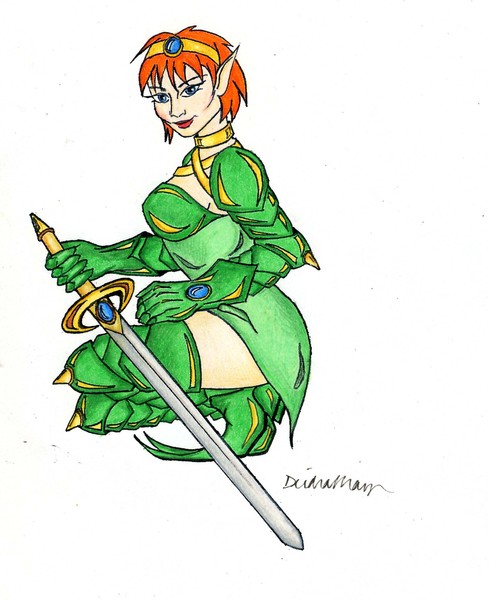 Laurel, Faerie Warrior