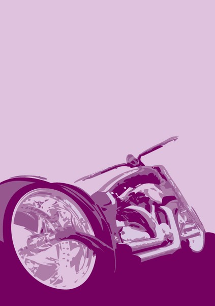 Yamaha V-Twin Low Rider Chopper