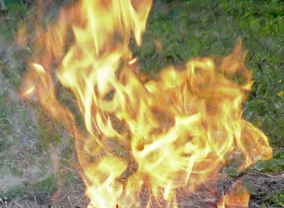 Face in the Fire