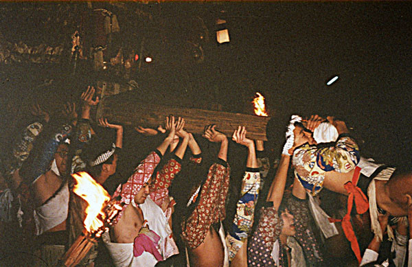 Carrying the Mikoshi
