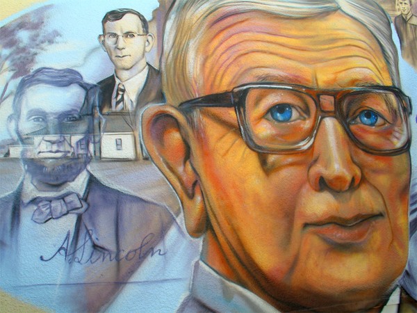 COACH JOHN WOODEN'S STAND IN... portrait portion