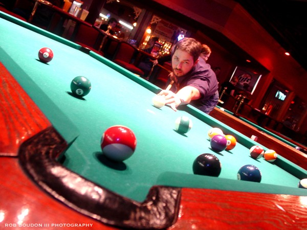 Matt At The Pool Table