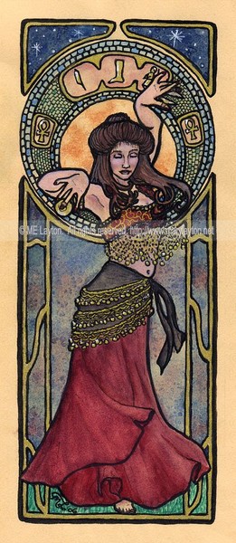 Nouveau Belly Dancer