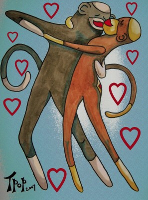 Dancing Sock Monkeys