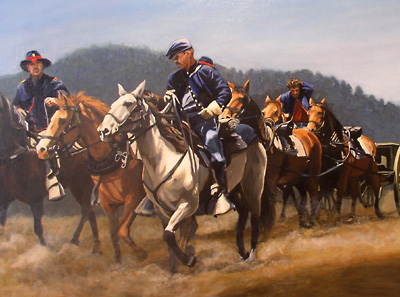 Moving the Artillery thru the Pass