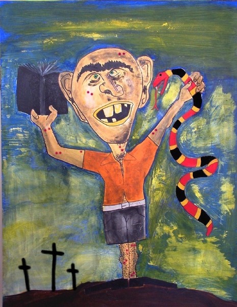 Outsider Art Godspell Man