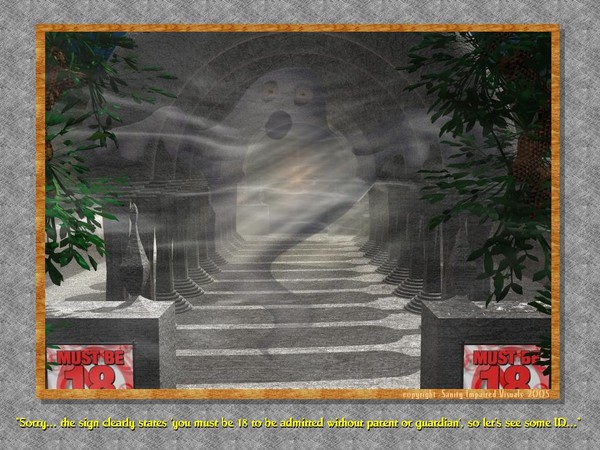 Ghost At The Entrance