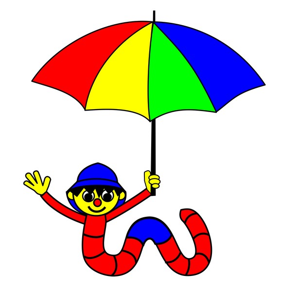 worm umbrella 1