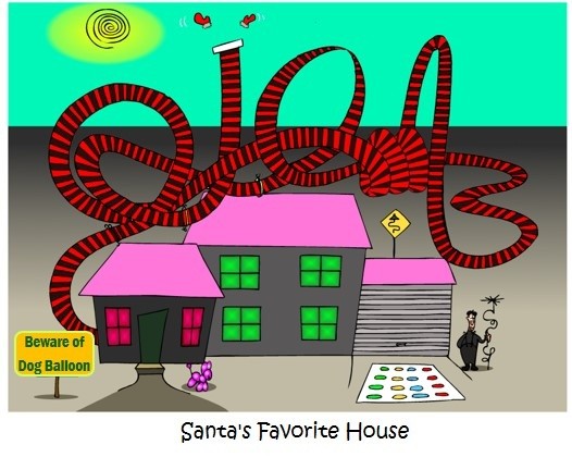 Santa's Favorite House
