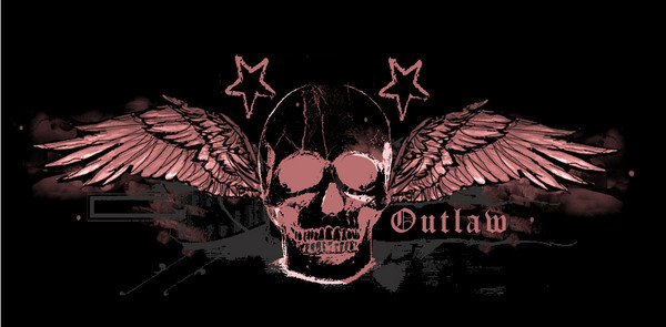 eagle wings w skull