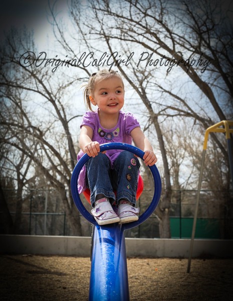 Cutie at the playground
