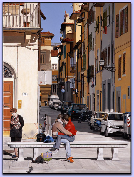 Lovers in Santa Croce