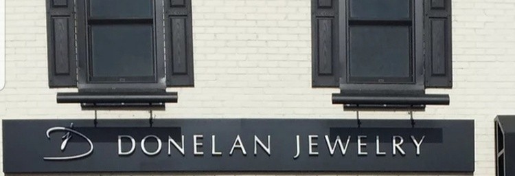 Graphic design  logo on store 