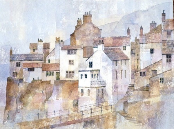 Staithes across the beck