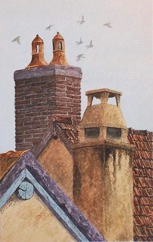 Roofs in Paris