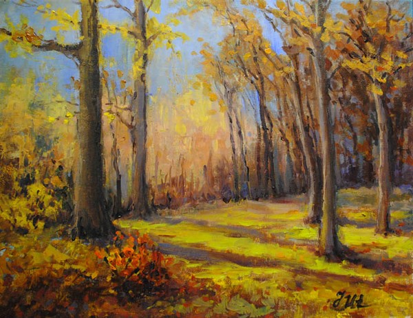 LITTLE AUTUMN LANDSCAPE.