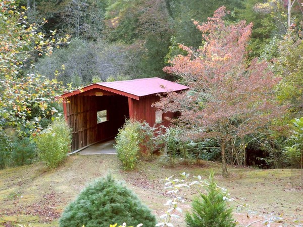 COVERED BRIDGE IN NORTHERN GEORGIA