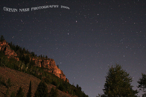 Moonlight mountain