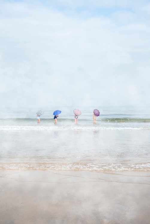 Misty Morning Dip