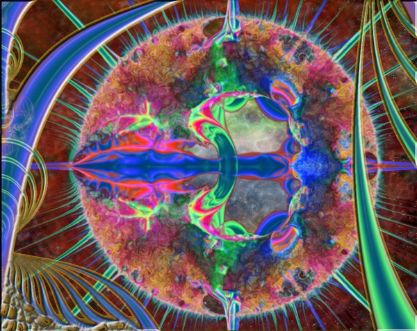 Xray Sun Abstract