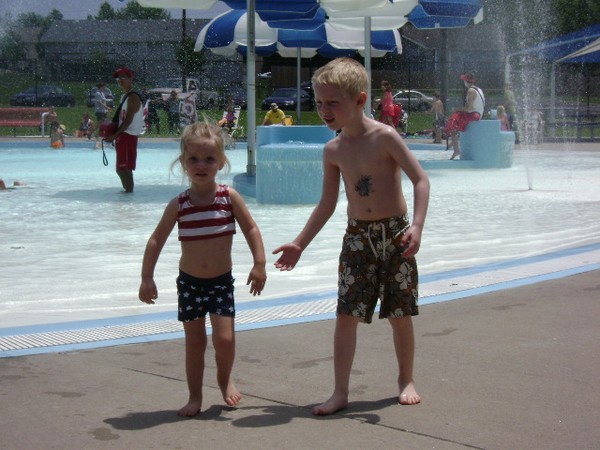 Day at the pool