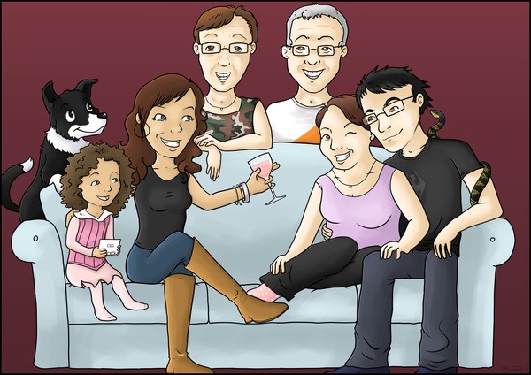 Friend's Family Portrait