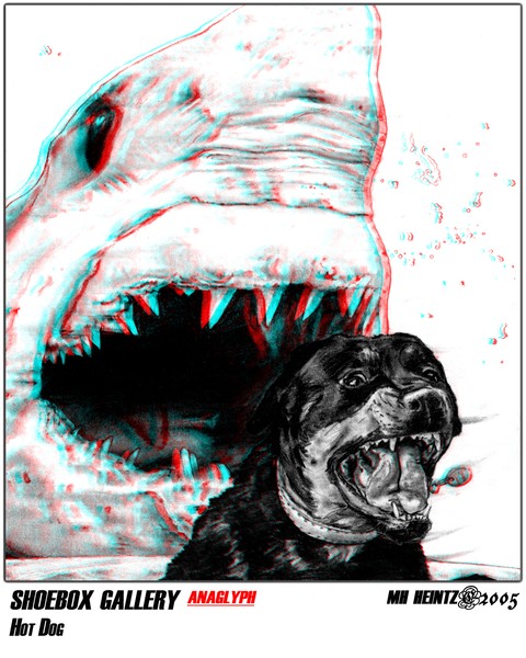 SHOEBOX GALLERY: HOT DOG (3-D)