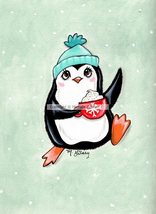 Skippy Penguin w cocoa 