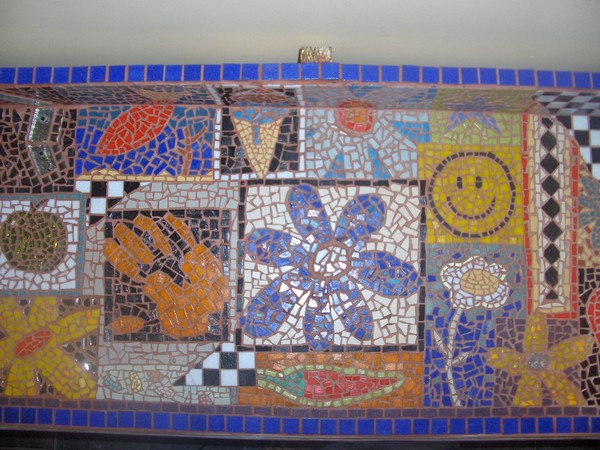 mosaic table