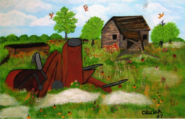 An Old farmstead