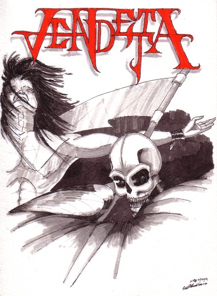 Vendetta Demo Tape Album Art01