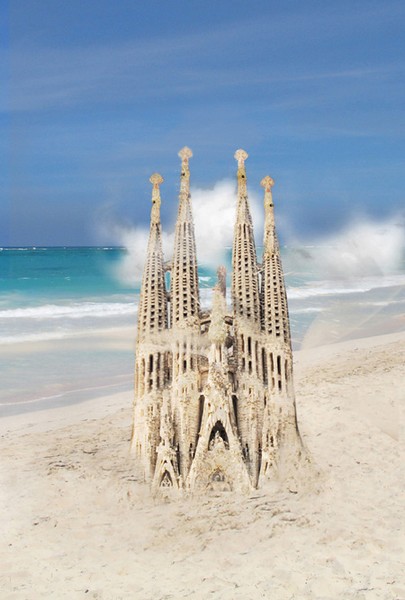 Gaudí of sand