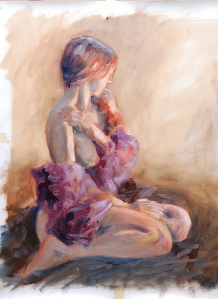 Draped Nude