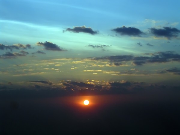 Sunset over Hanoi