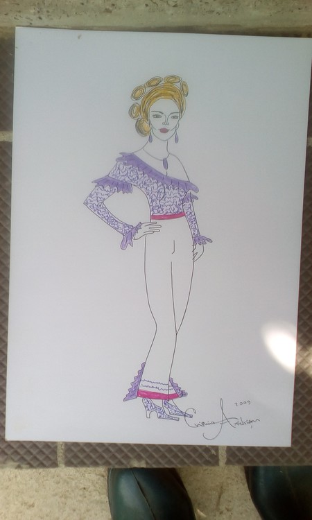 Fashion sketch