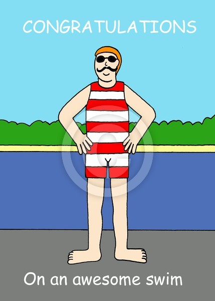 Awesome swim Congratulations.