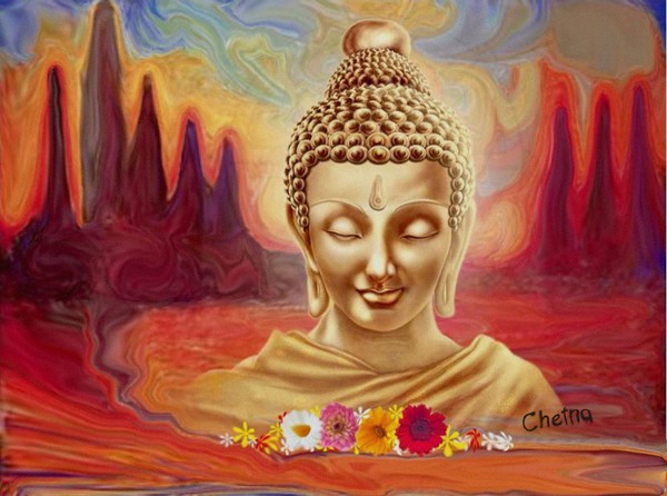 Golden buddha 