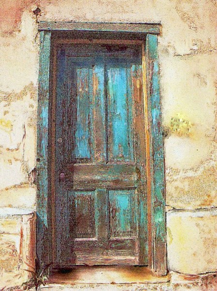 Door on Canyon Road, Santa Fe