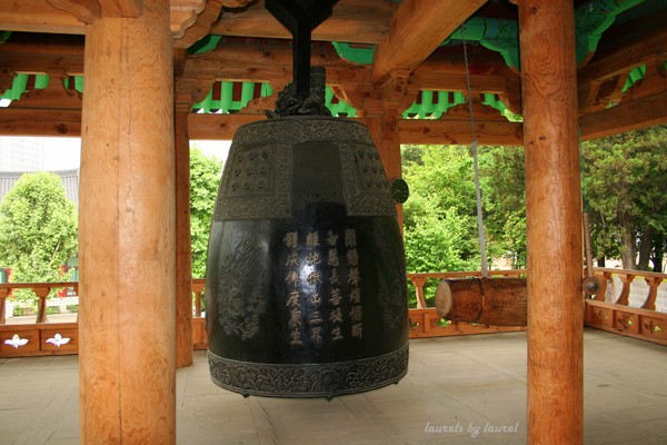 Large Bell inside a Bongeunsa Temple
