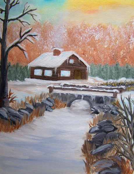 Winter Cabin