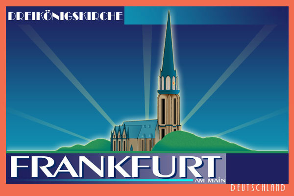 Blick an der Dreikönigskirche