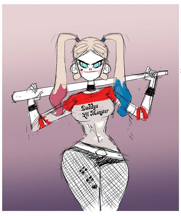 Harley Quinn harleyquinn dccomics fanart
