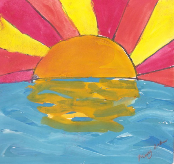 sun set