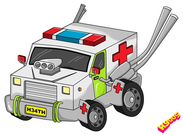 Pimped ambulance