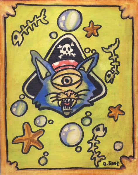 Cyclops Pirate Kitty